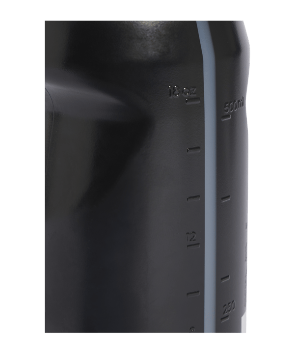 adidas Tiro Trinkflasche 500ml Schwarz - schwarz