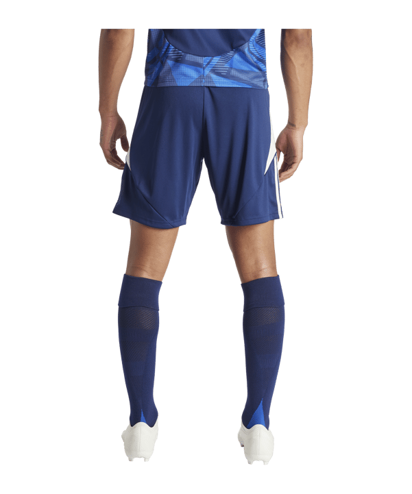 adidas Tiro 24 Short Blau Weiss - blau